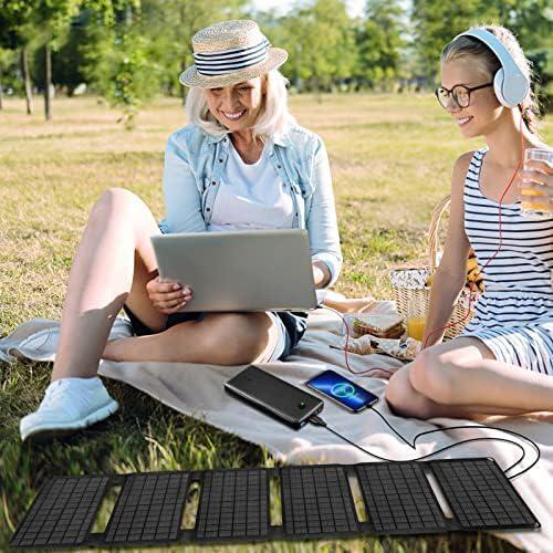 Cargador Solar FlexSolar 40W Plegable USB-C y USB-A