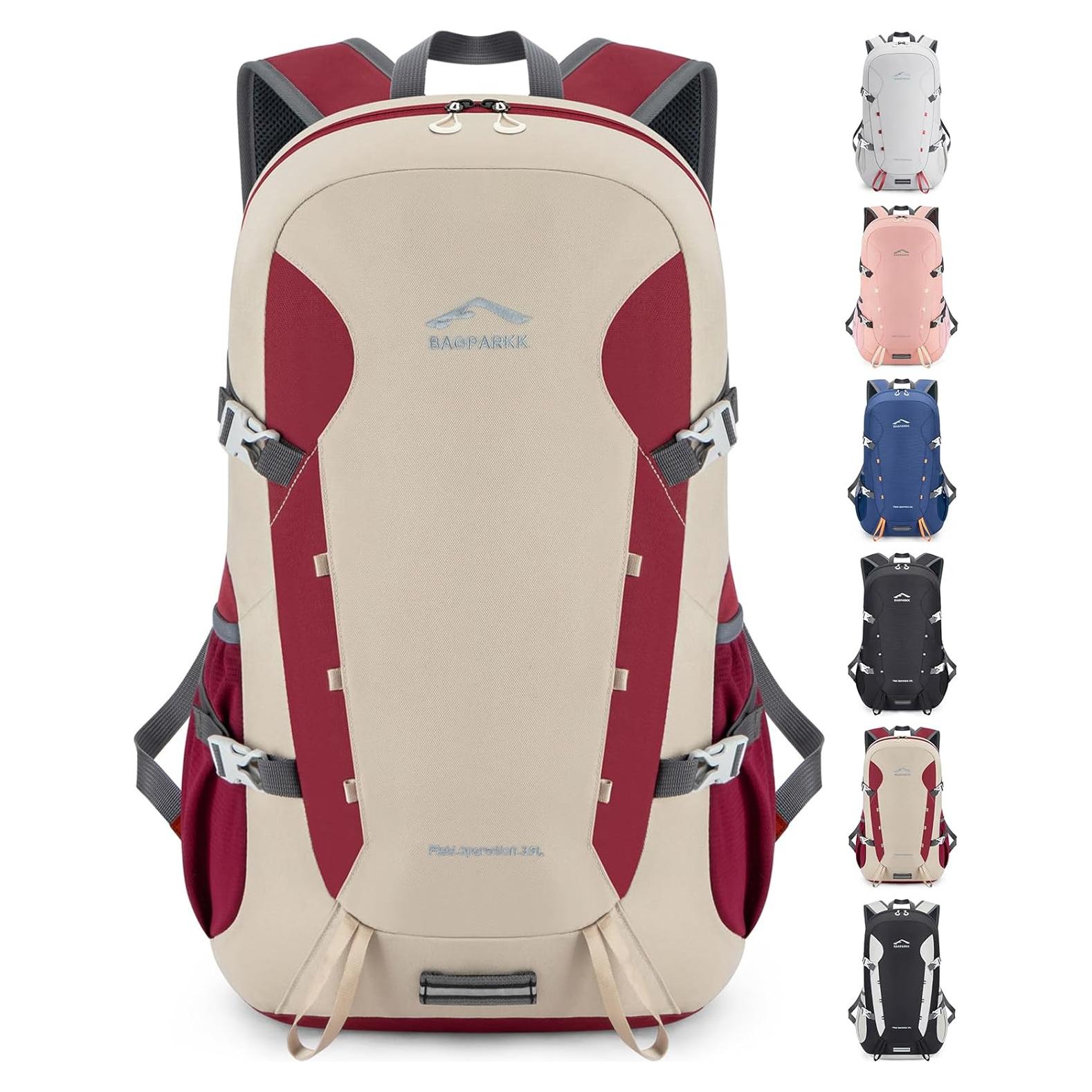 Mochila de Senderismo BAGPARKK 35L Plegable Resistente al Agua