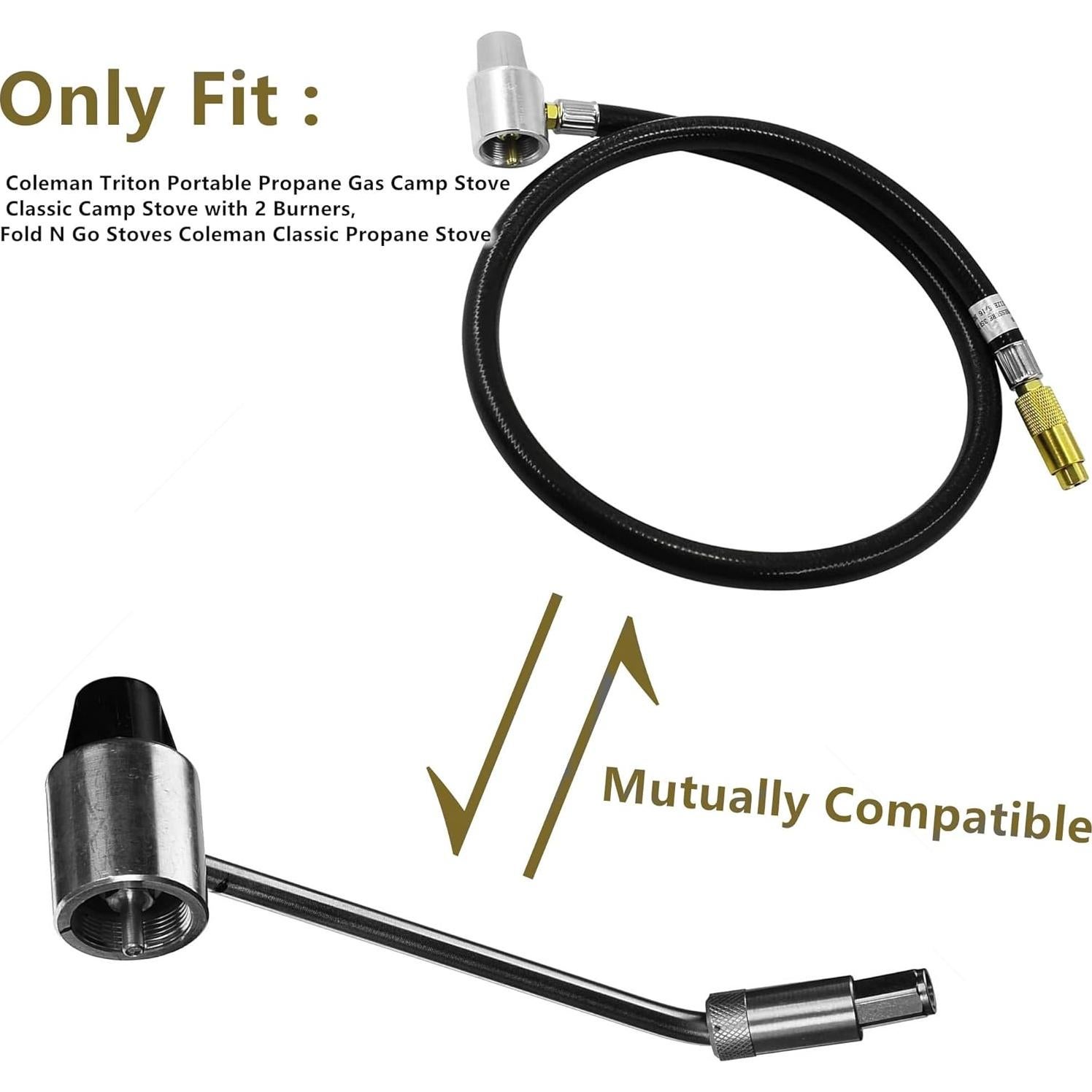 Manguera de Regulador de Gas MCAMPAS 3FT para Estufas Coleman