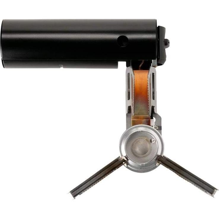 Snow Peak's Home & Camp Burner, Black, GS-600BK-US, Designed in Japan, Lifetime Product Guarantee, Lightweight and Compact for Camping, Stable Base for Cooking, One Size