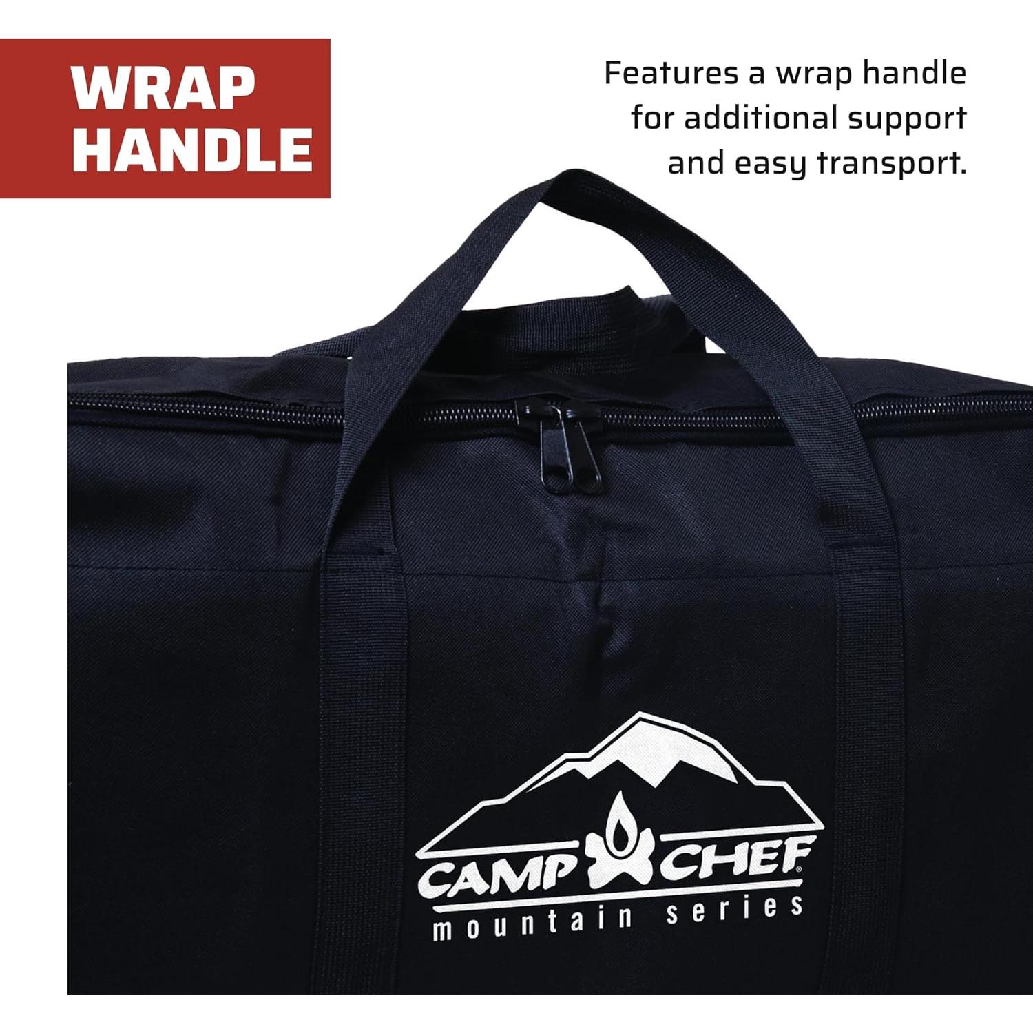 Bolsa de Transporte Camp Chef para Estufa de Campamento - Negra
