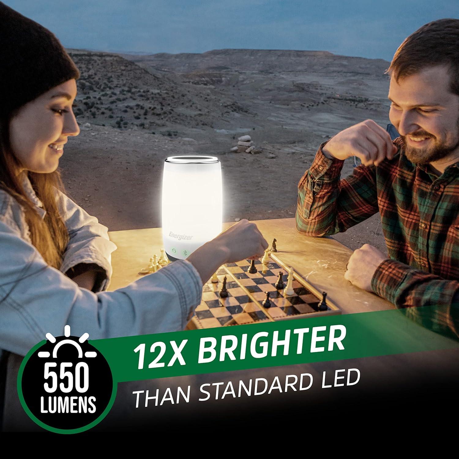 Lámpara LED Recargable Energizer con Altavoz Bluetooth IPX4