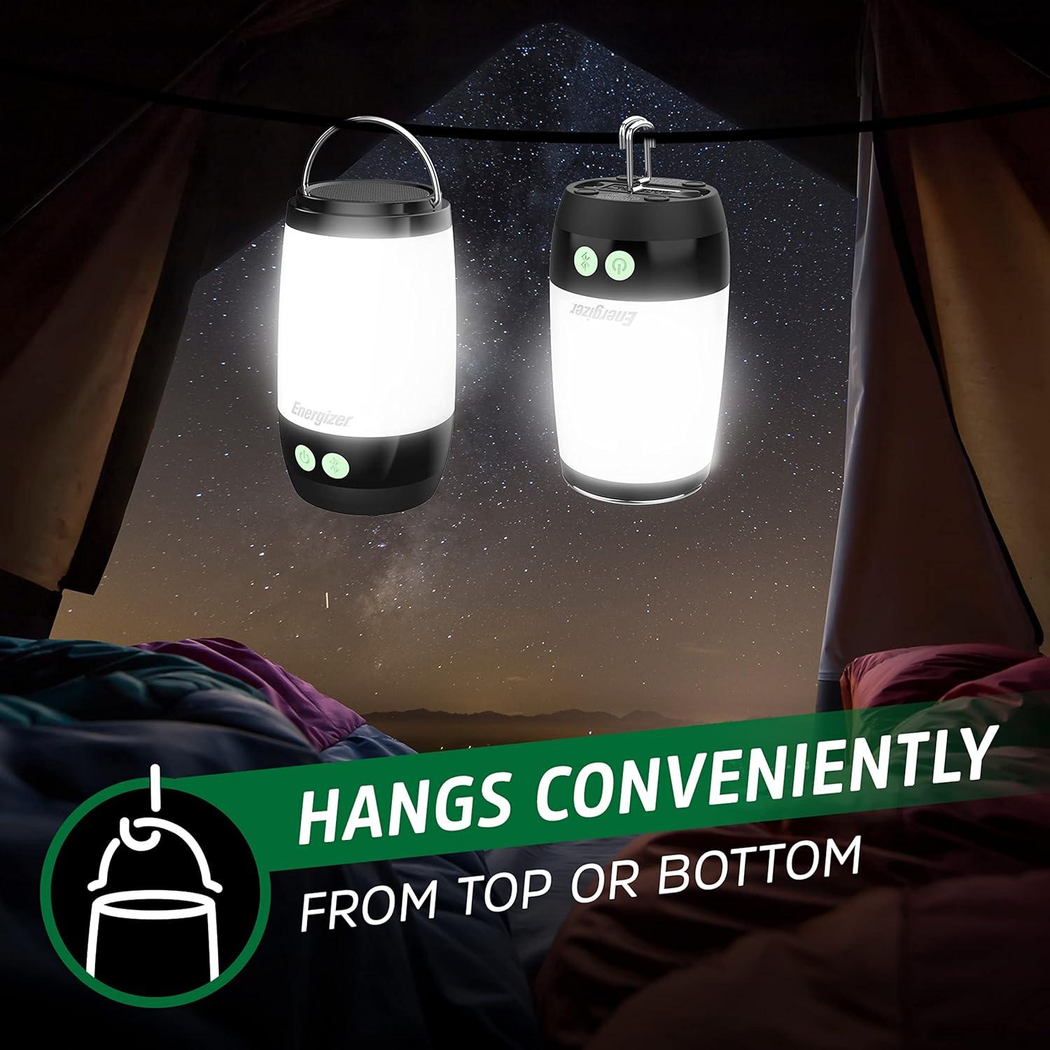 Lámpara LED Recargable Energizer con Altavoz Bluetooth IPX4