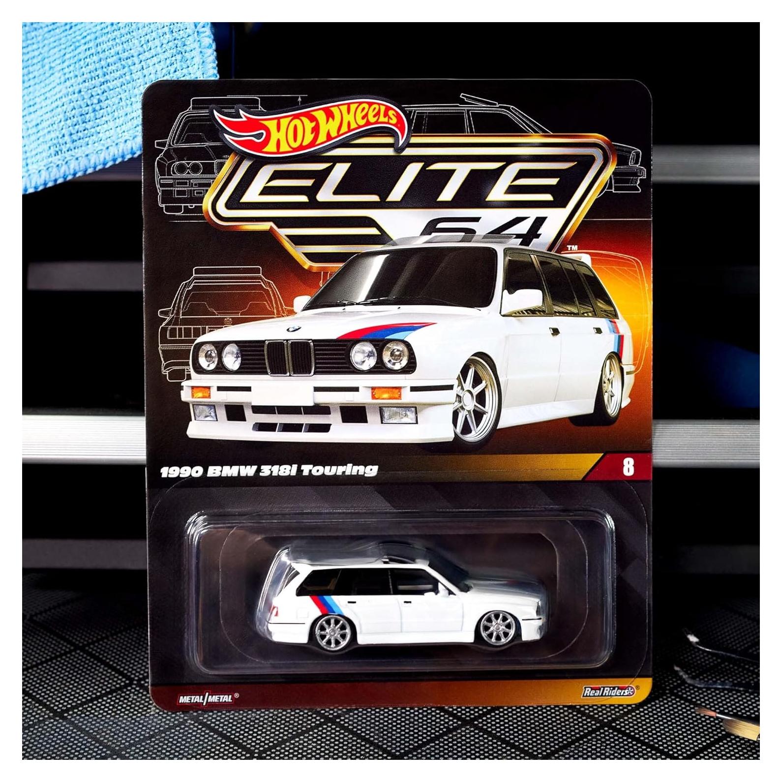 Hot Wheels Elite 64 BMW 318i Touring 1990 Coleccionista