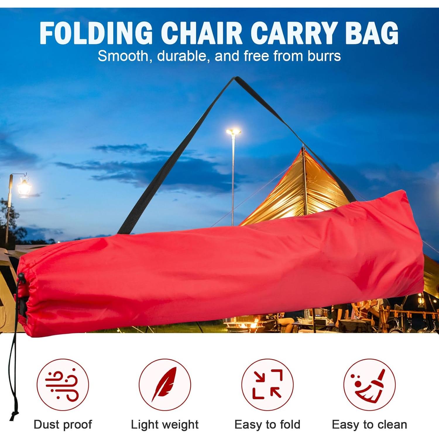 Bolsa de Reemplazo para Silla de Camping Coleman 92.96 cm Roja
