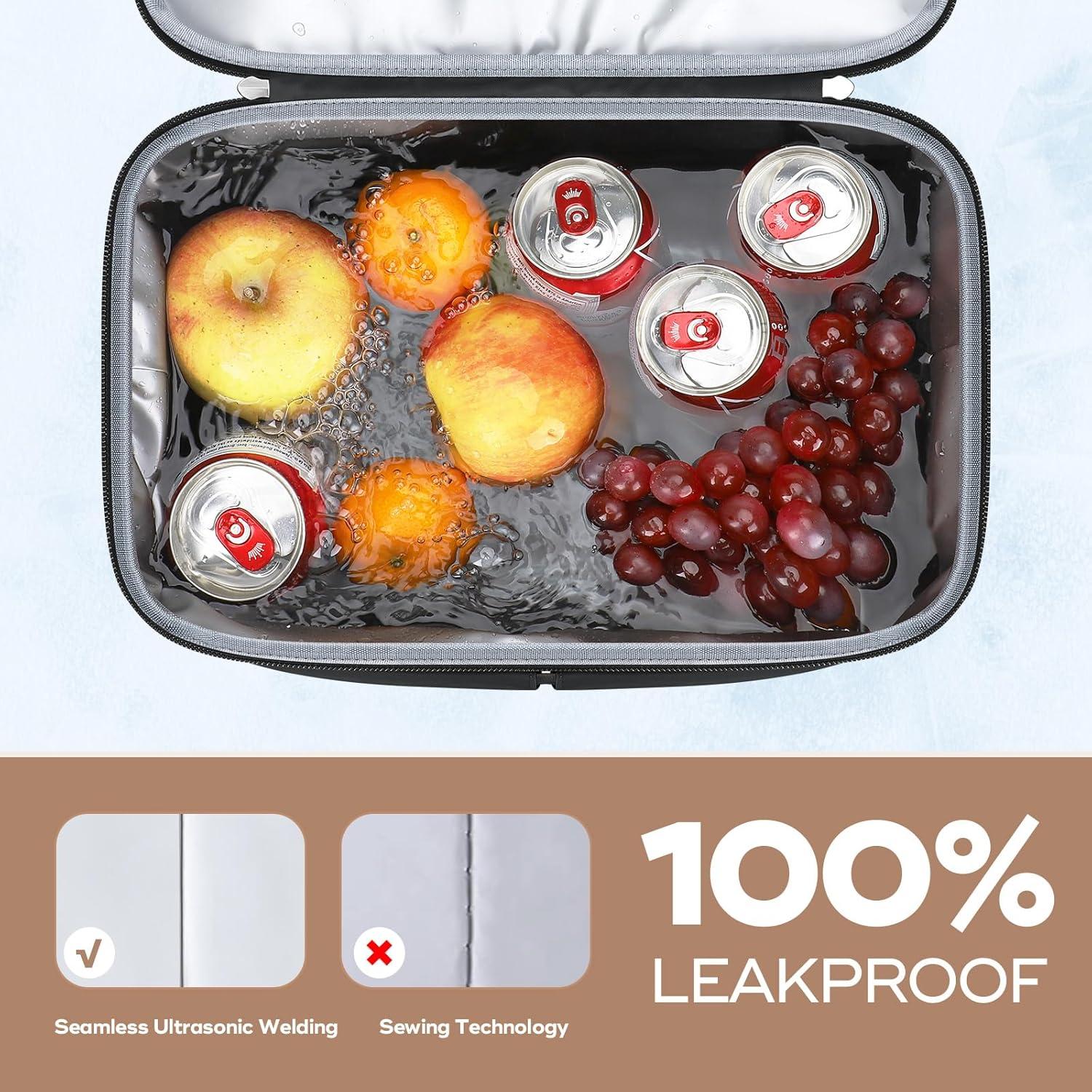 Mochila Enfriadora Maelstrom 24L Aislada Doble Nivel Negra