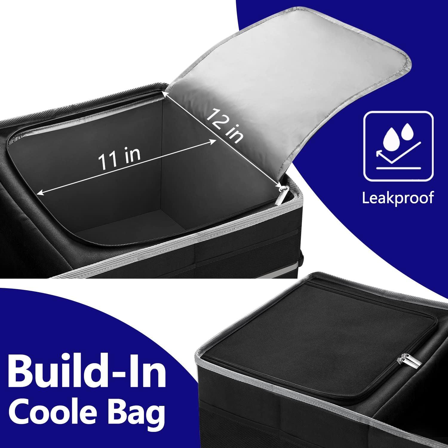 Organizador de Maletero Jorindes con Bolsa Térmica 120L