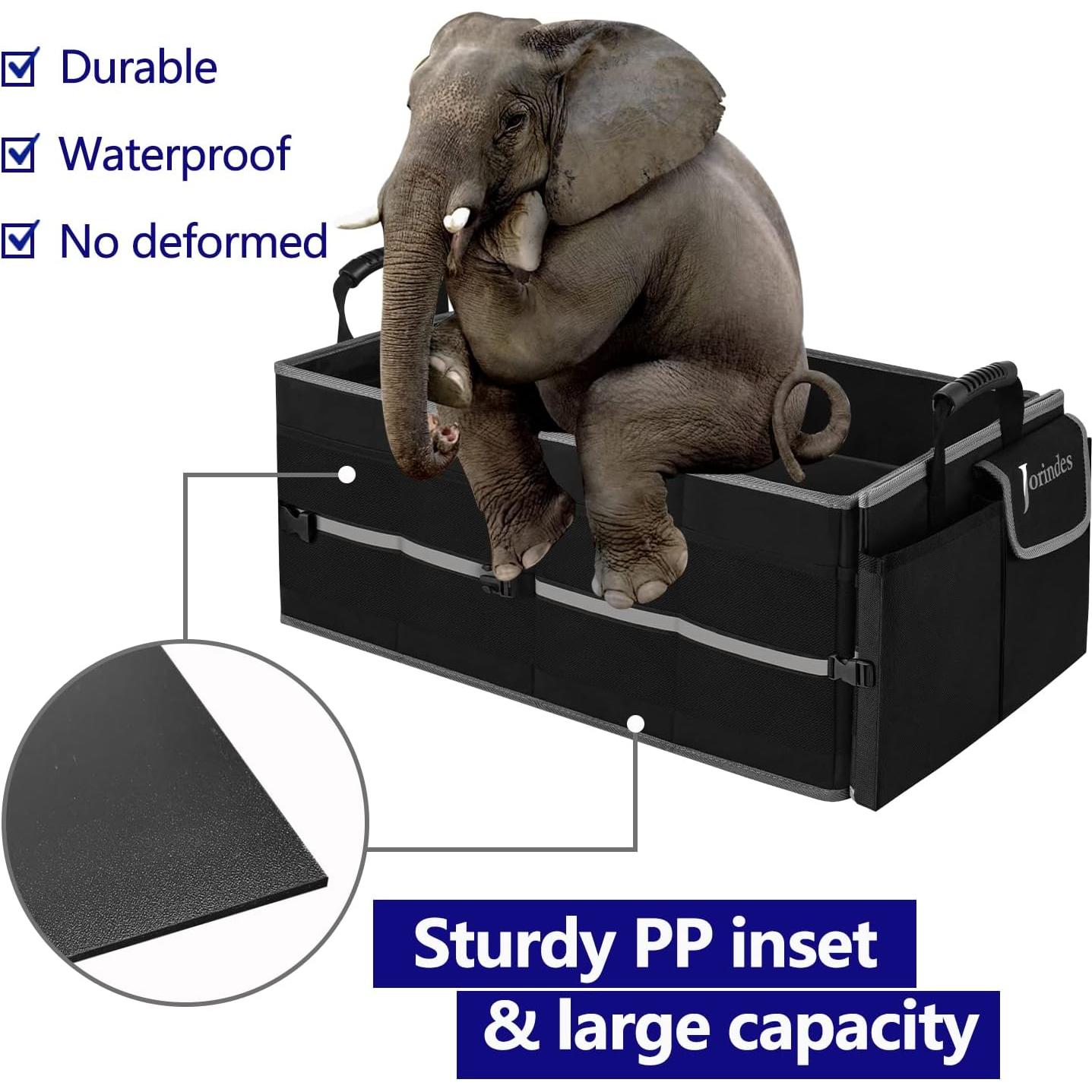Organizador de Maletero Jorindes con Bolsa Térmica 120L