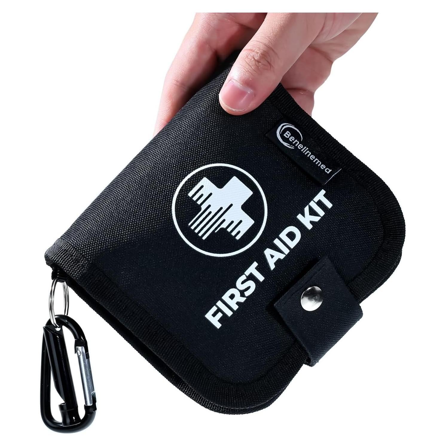 Kit de Primeros Auxilios Compacto Benelinemed 137 Piezas Negro