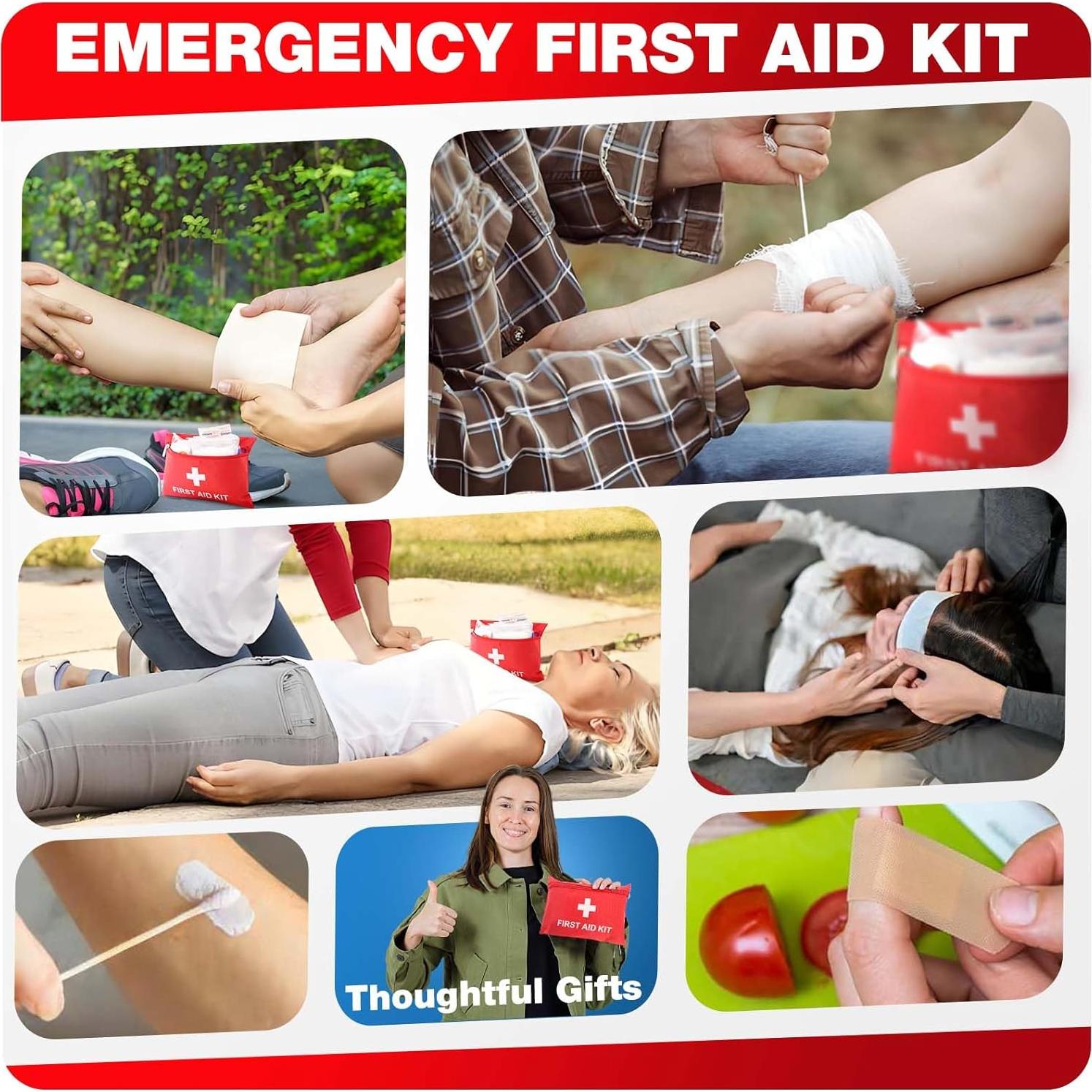 Kit de Primeros Auxilios LOYEE 107 Piezas Compacto y Ligero