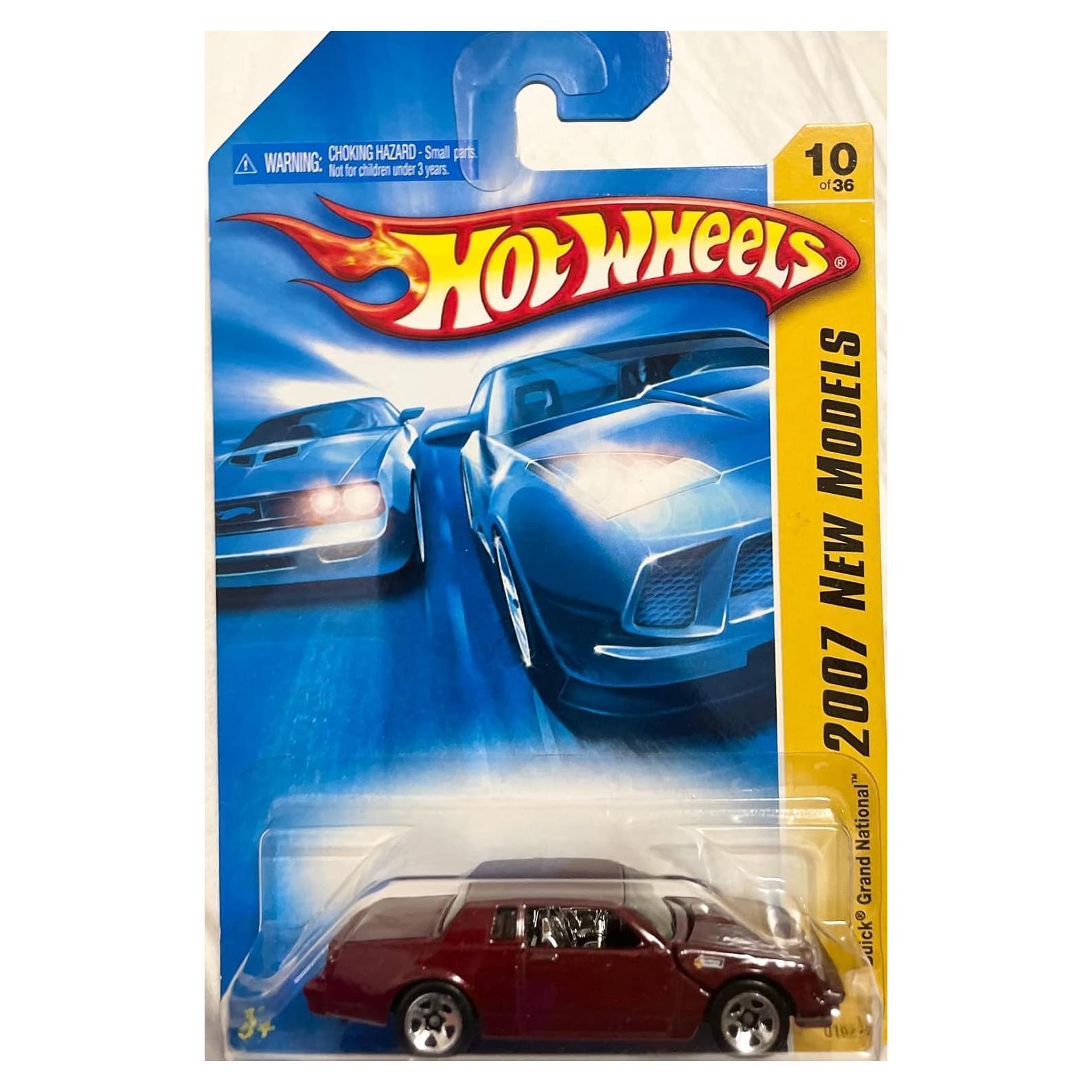 Hot Wheels Buick Grand National 2007 Burdeos 1:64 Mattel