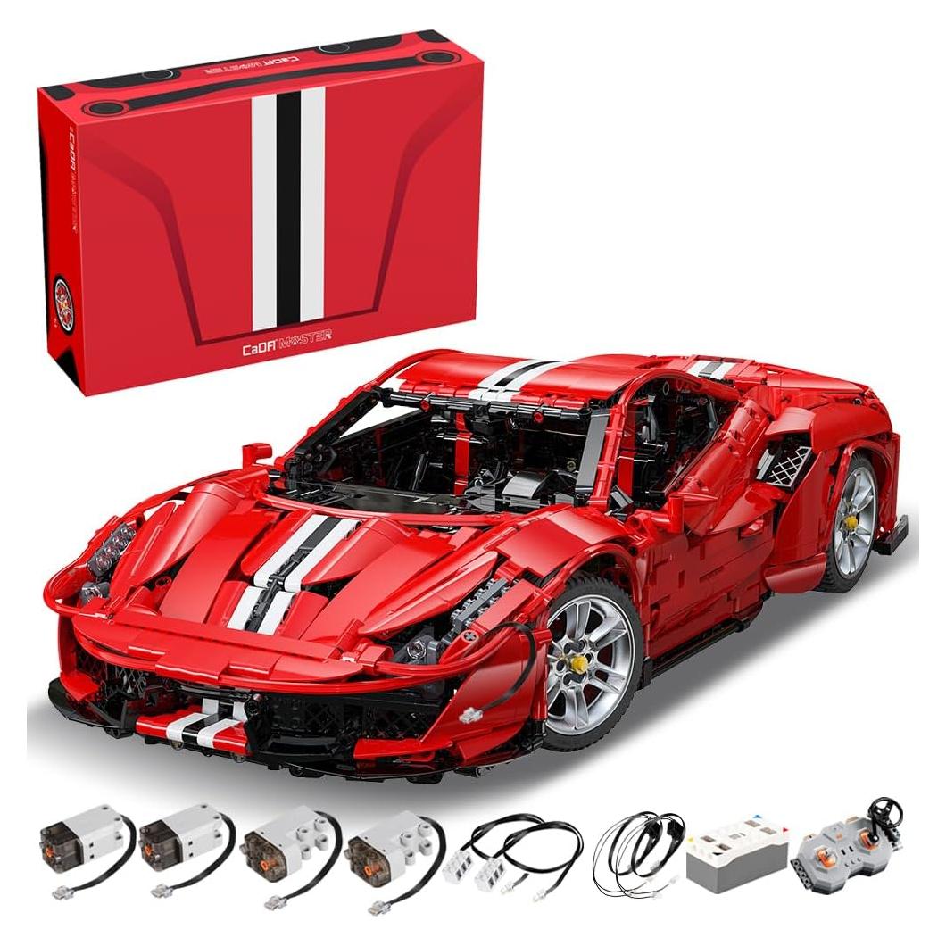 Kit de Construcción de Coche RC CaDA C61042W 1:8 3187 Piezas