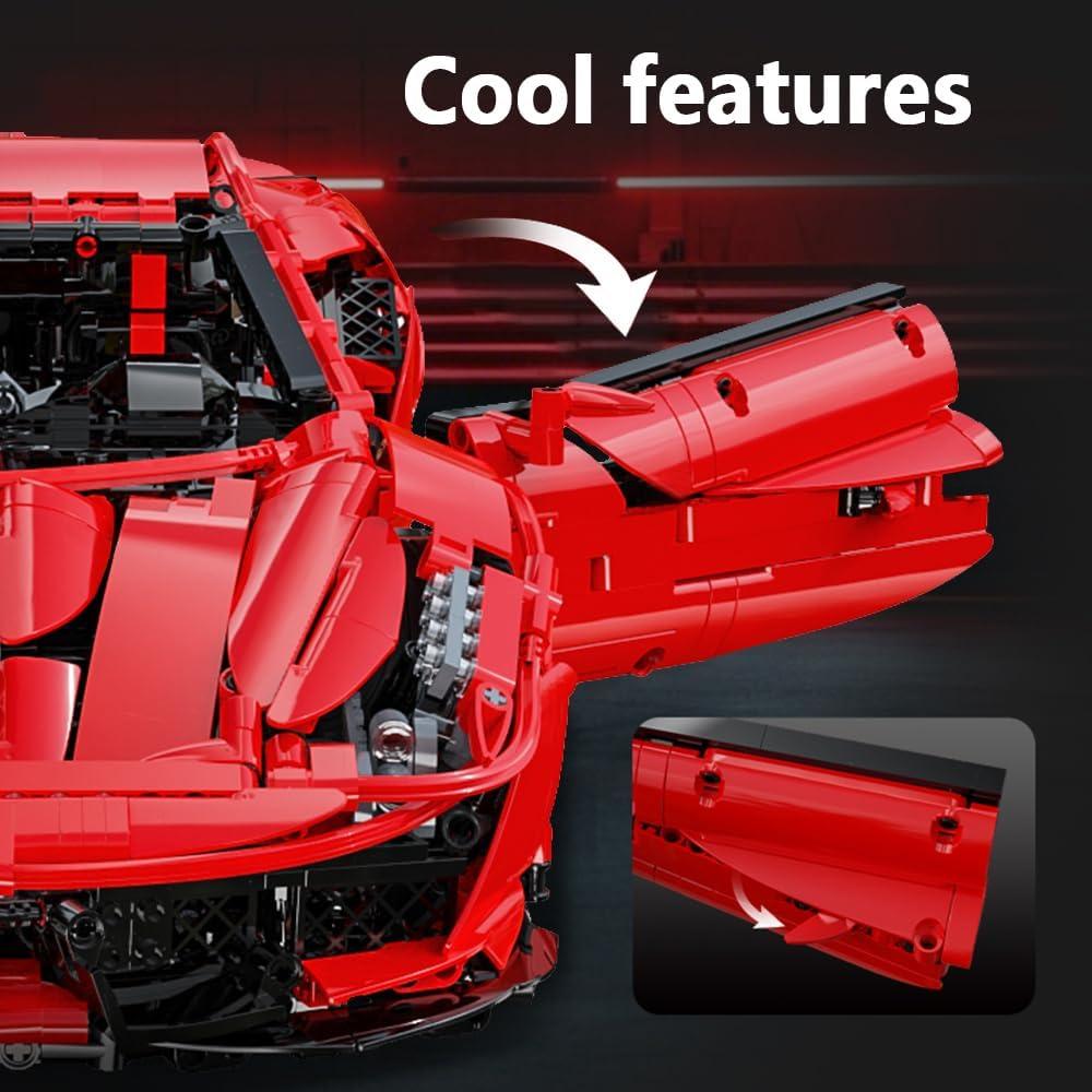 Kit de Construcción de Coche RC CaDA C61042W 1:8 3187 Piezas