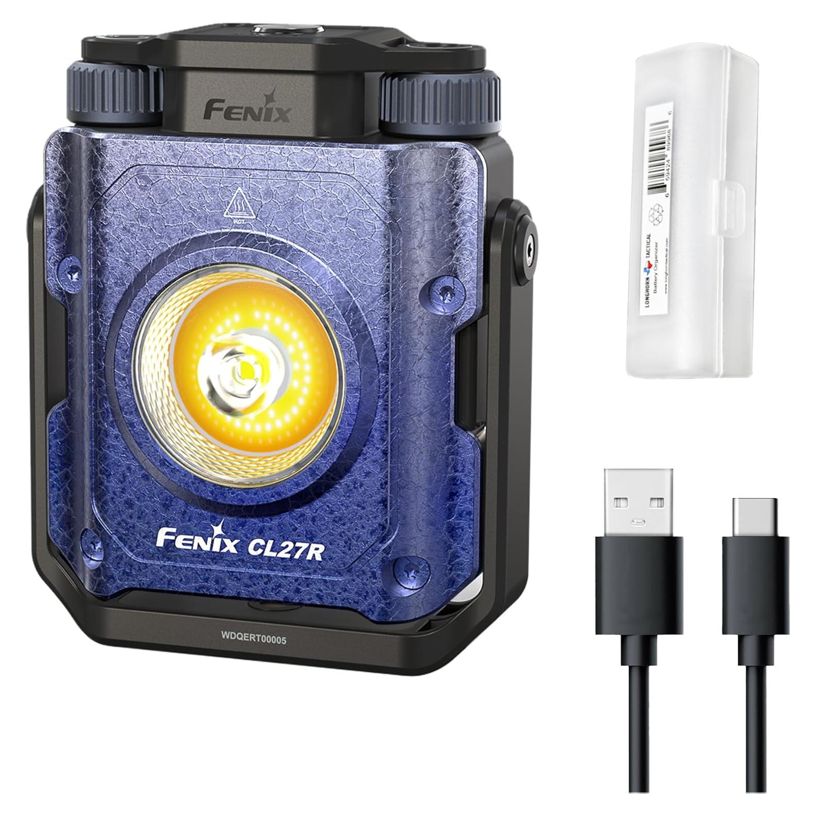 Linterna Fenix CL27R Camping 1600 Lúmenes Recargable USB-C Azul