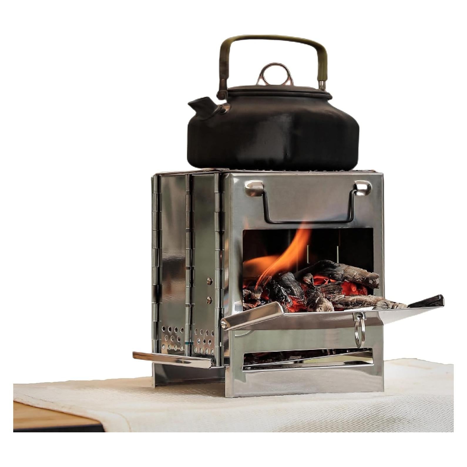 Estufa de Camping Portátil YOUNG GUYS - Plegable 1.1 KG