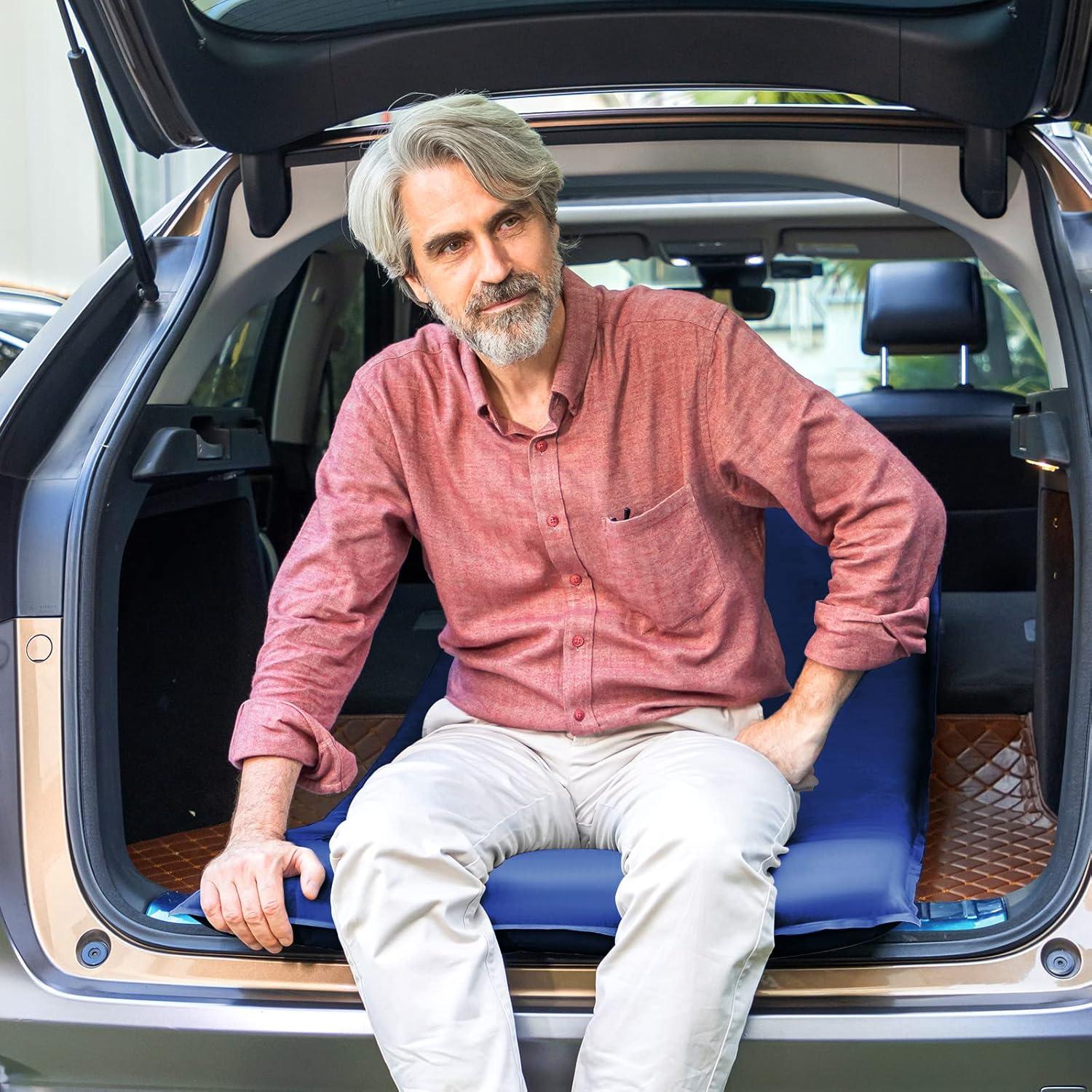 Colchón de Camping Autoinflable INVOKER 8 cm Azul