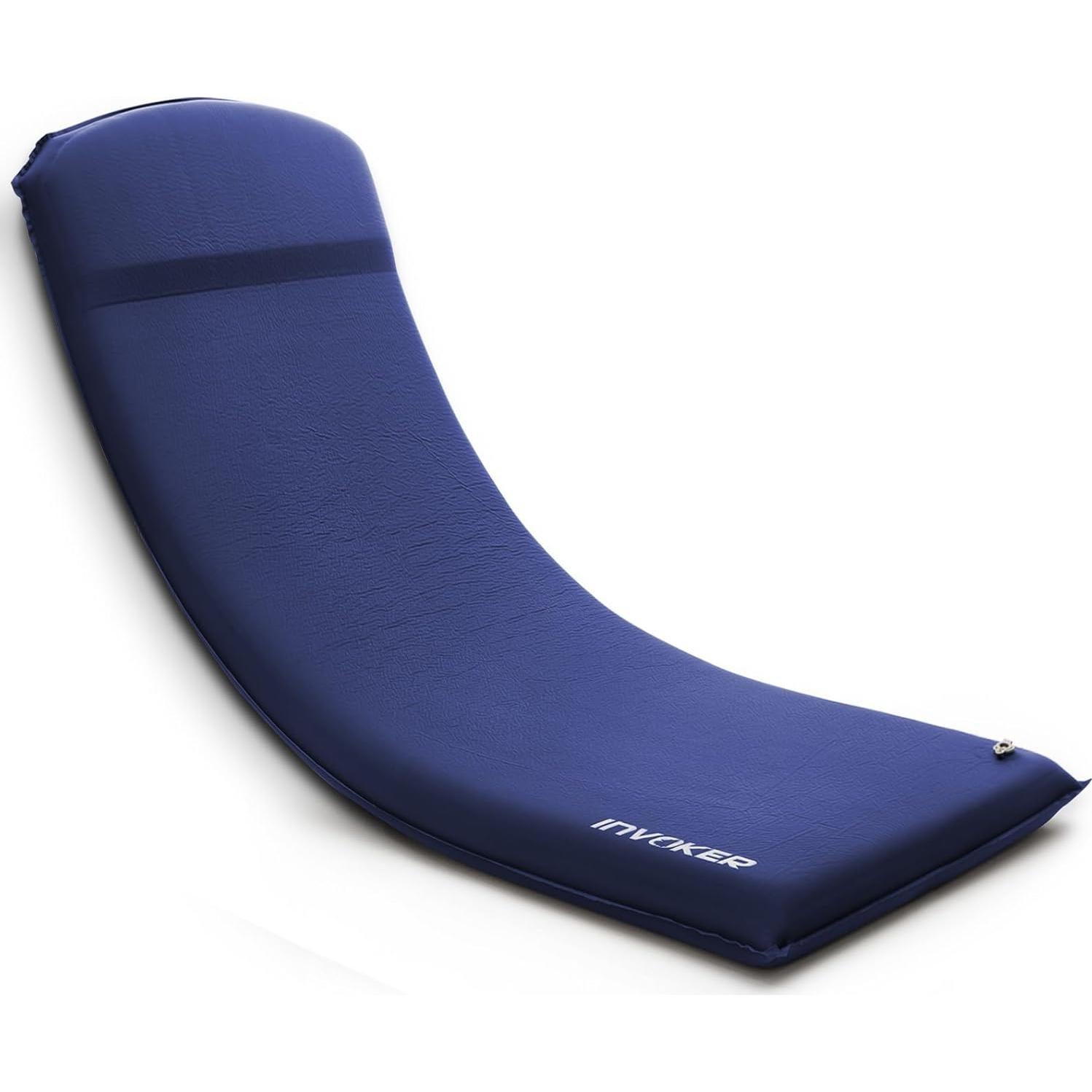 Colchón de Camping Autoinflable INVOKER 8 cm Azul