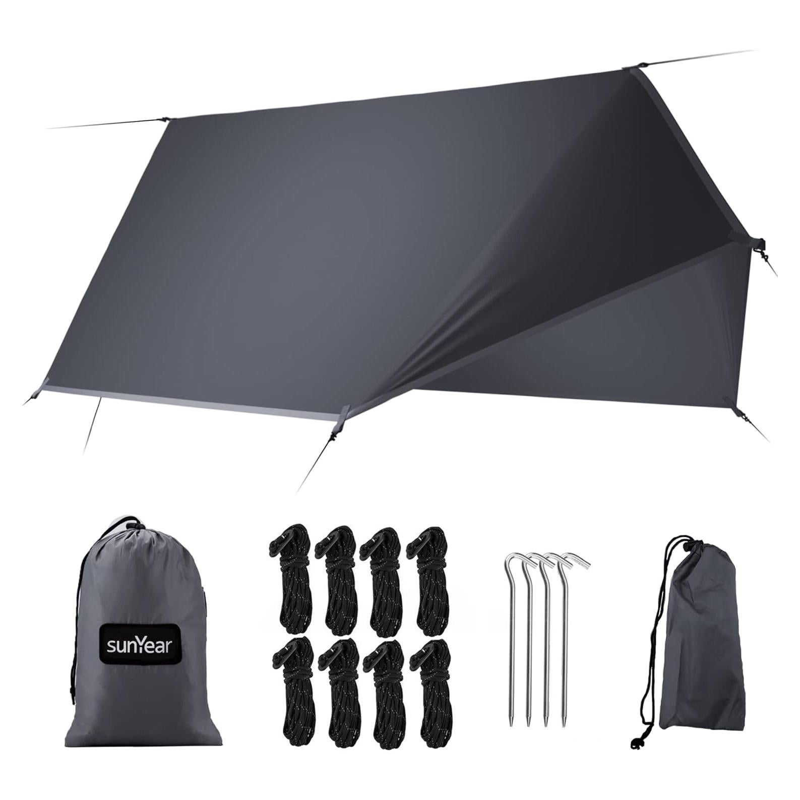 Lona de Lluvia Sunyear 3.05x2.92m para Hamaca - Impermeable