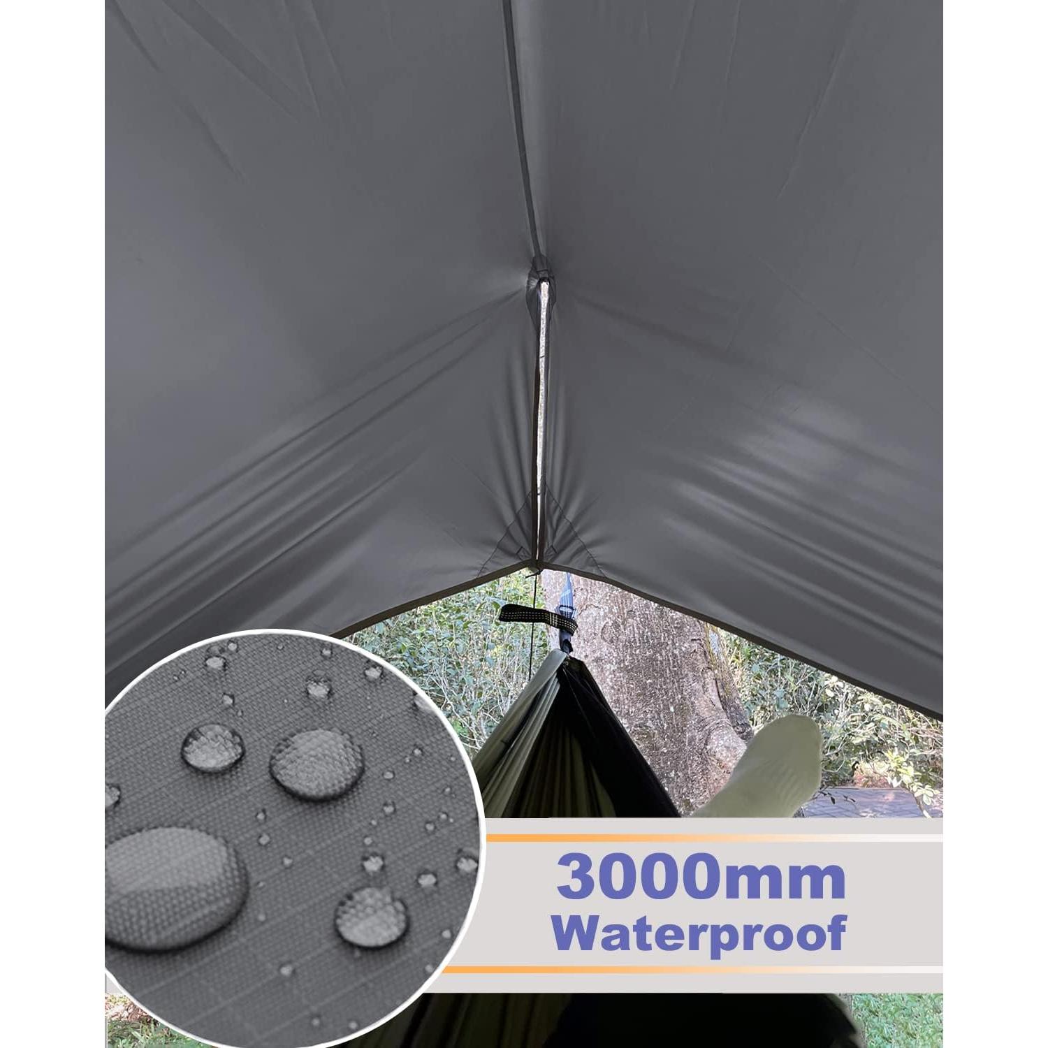 Lona de Lluvia Sunyear 3.05x2.92m para Hamaca - Impermeable