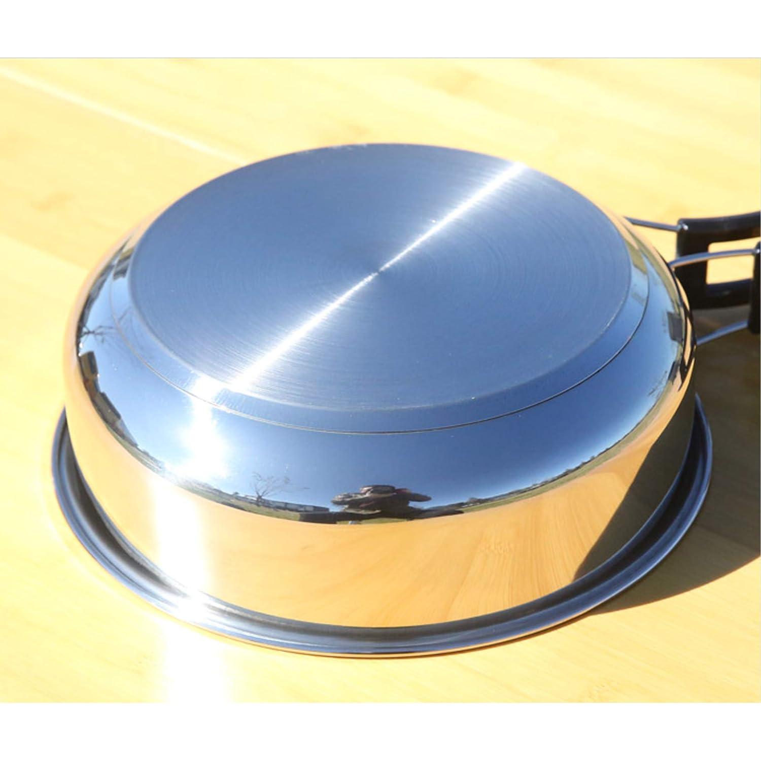 Juego de Utensilios de Cocina Camping Moon 13 Piezas Acero Inoxidable