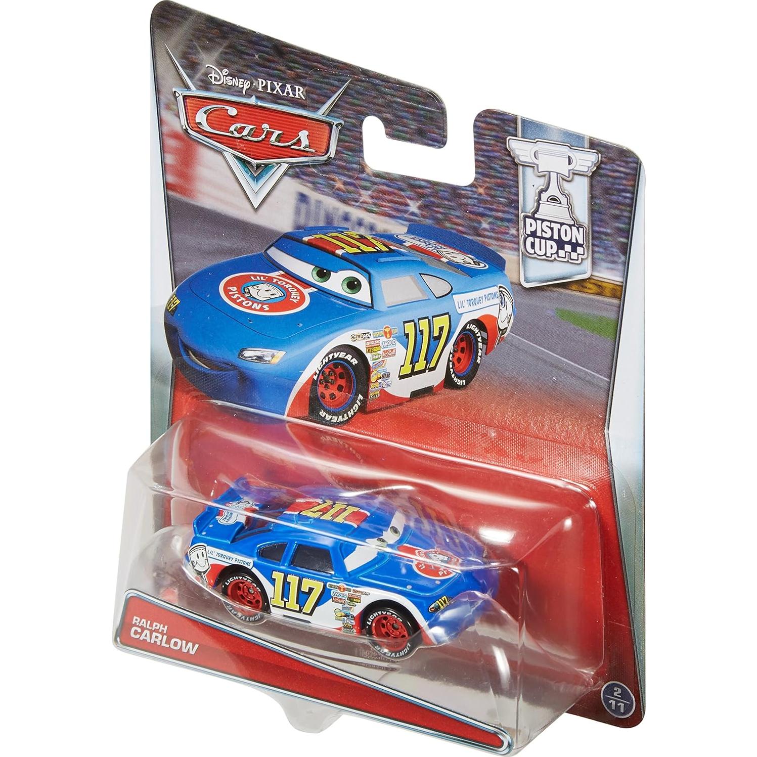 Vehículo de metal fundido Disney Pixar Cars 1:55 Mattel