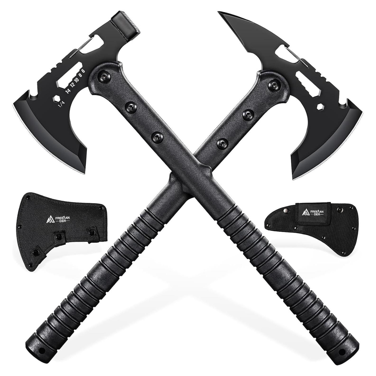 Hacha Táctica Freelander FT100 - Juego 2 en 1, 1.1 kg