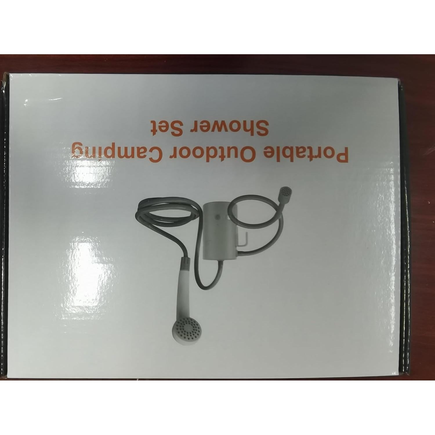 Ducha Portátil AZXJC S91 Recargable 4400mAh IPX7 para Camping