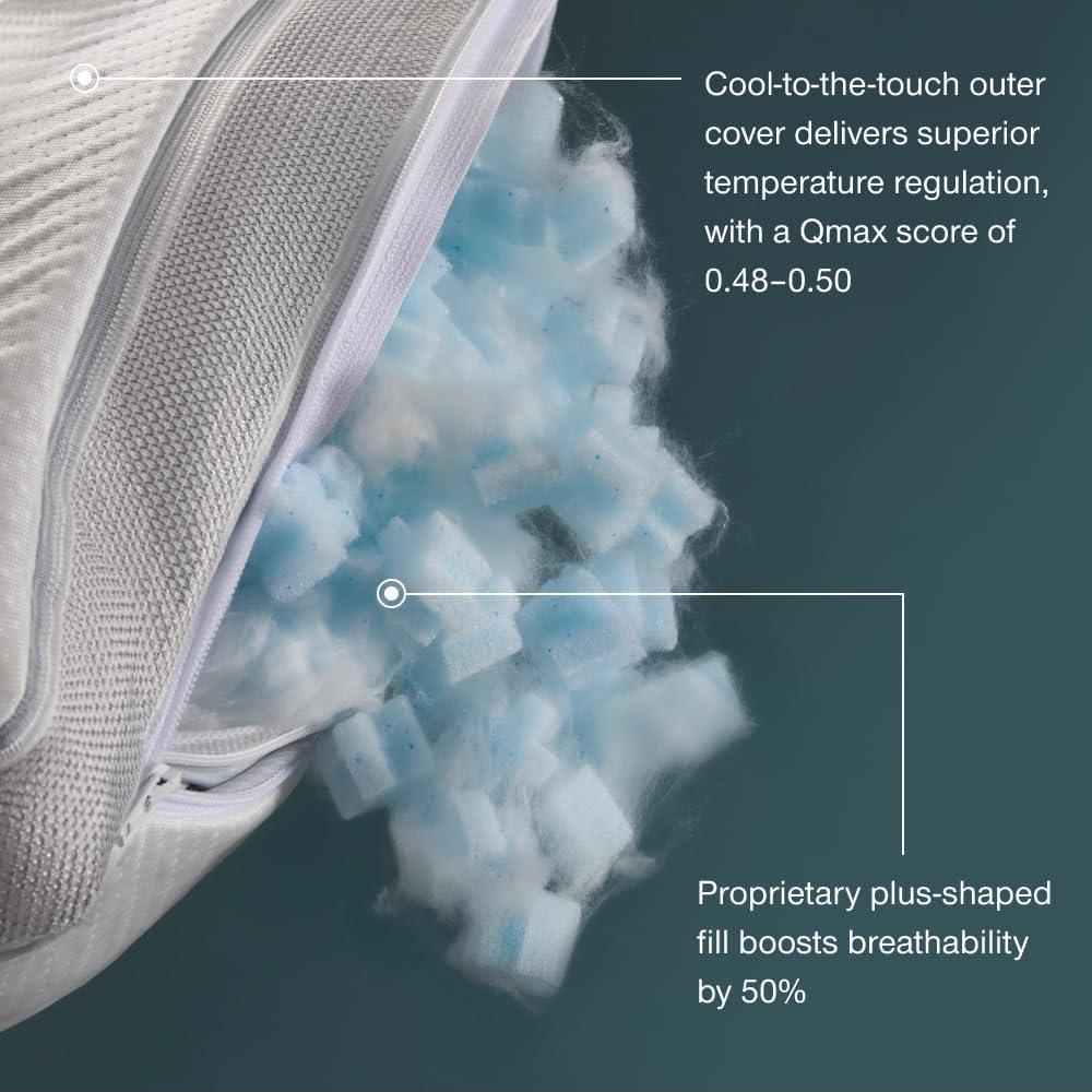 Almohada Ajustable Cool+ Coop Home Goods para Niños 33x48 cm