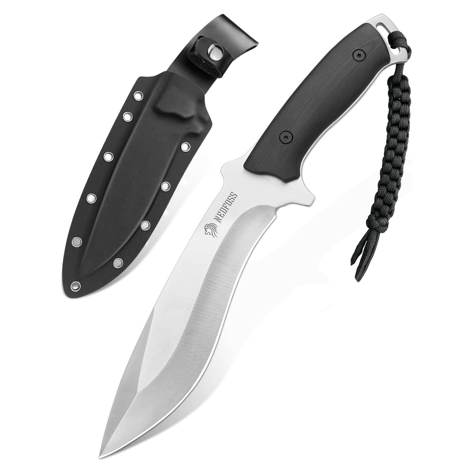 Cuchillo de Supervivencia NedFoss Kukri 16 cm con Funda Kydex