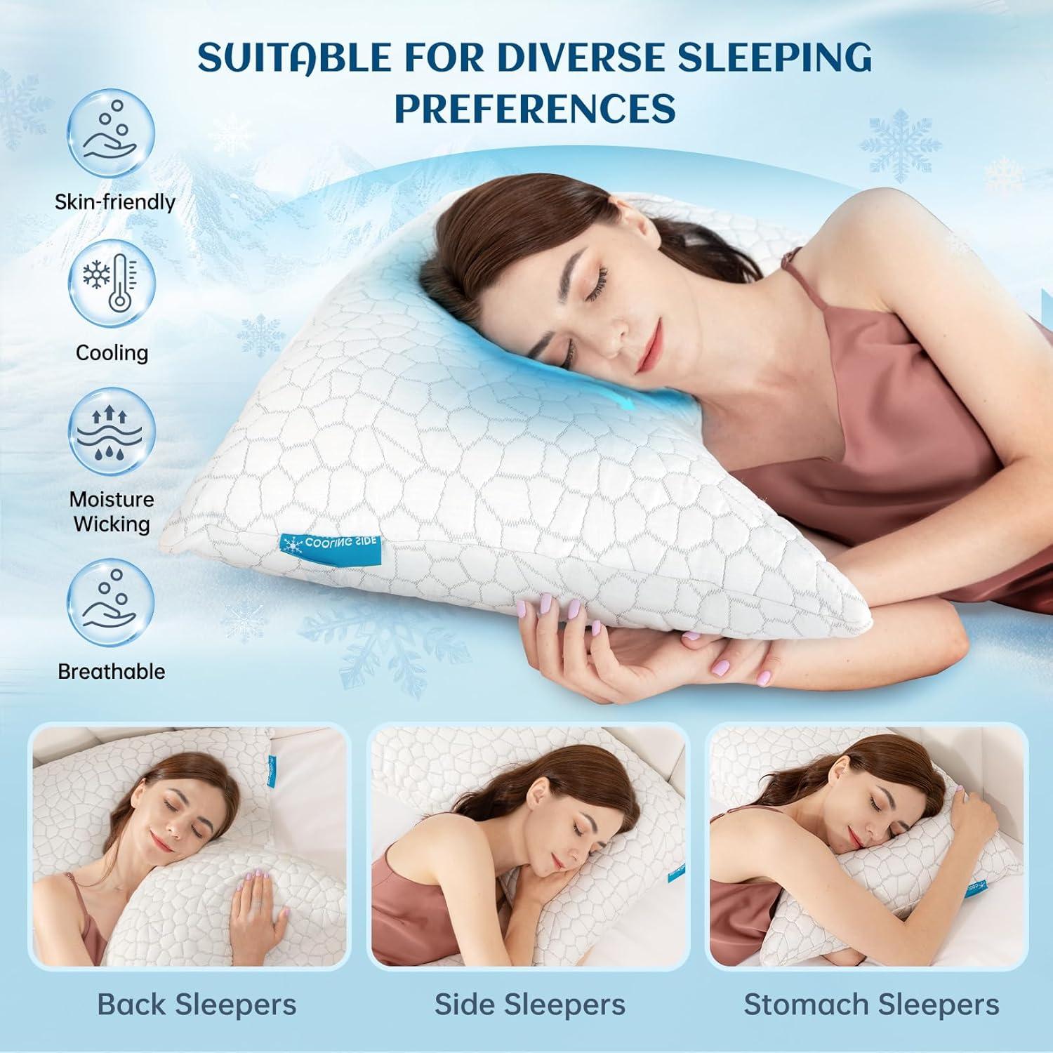 Cojines Cervicales Ergonómicos SUPA MODERN Queen Set de 2