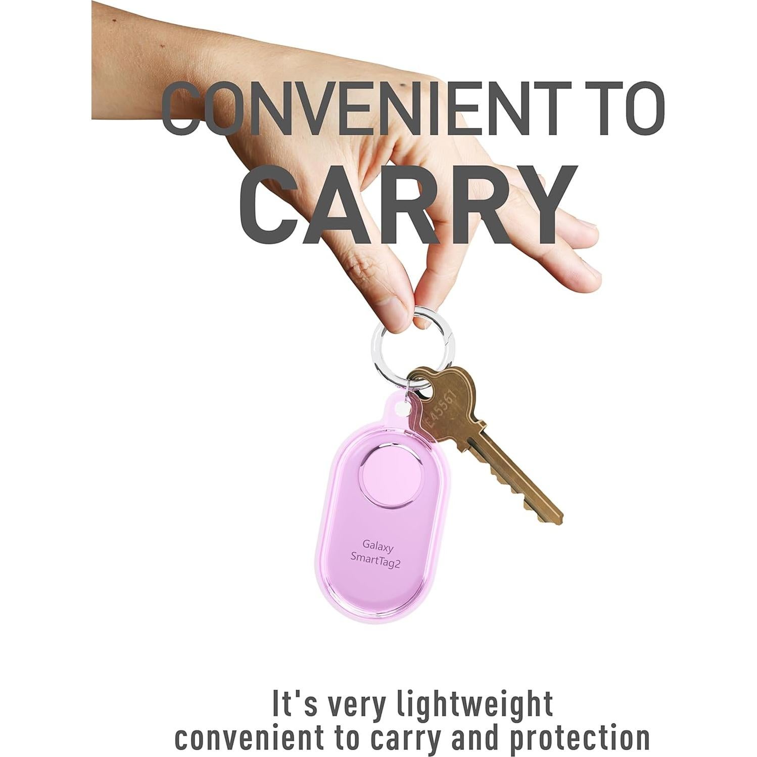 4 Fundas Protectores Samsung Galaxy Smart Tag 2 Impermeables