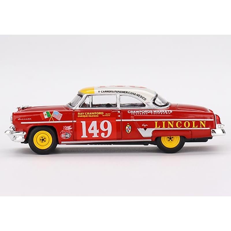 Modelo de Coche Lincoln Capri #149 Carrera Panamericana 1:64