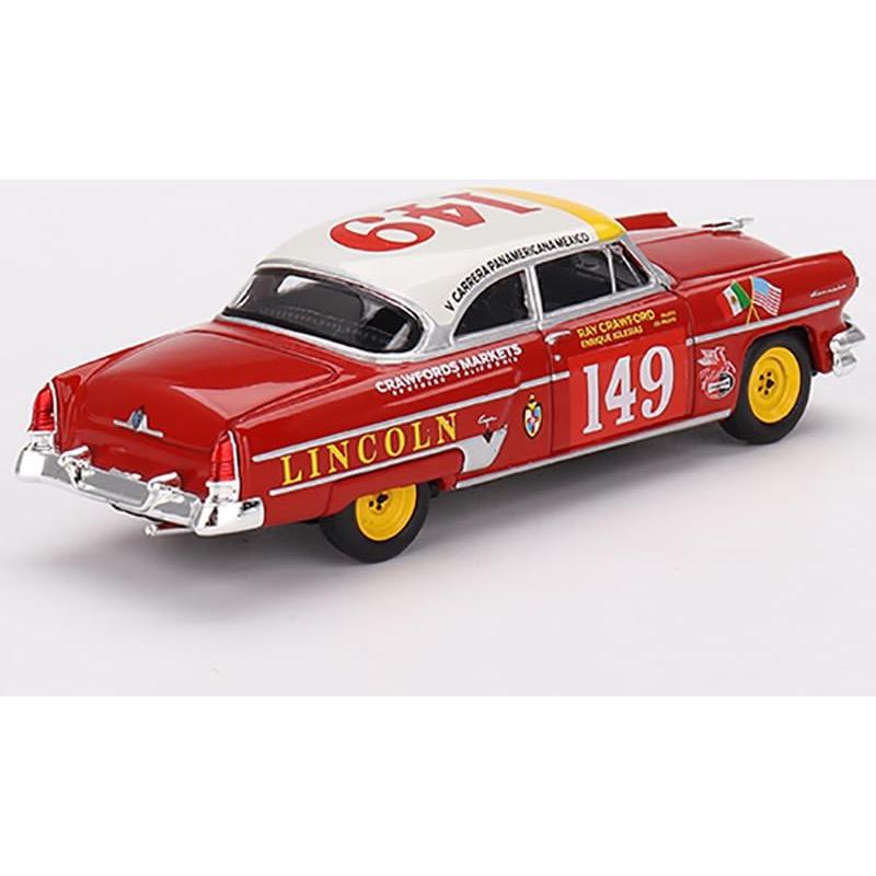 Modelo de Coche Lincoln Capri #149 Carrera Panamericana 1:64