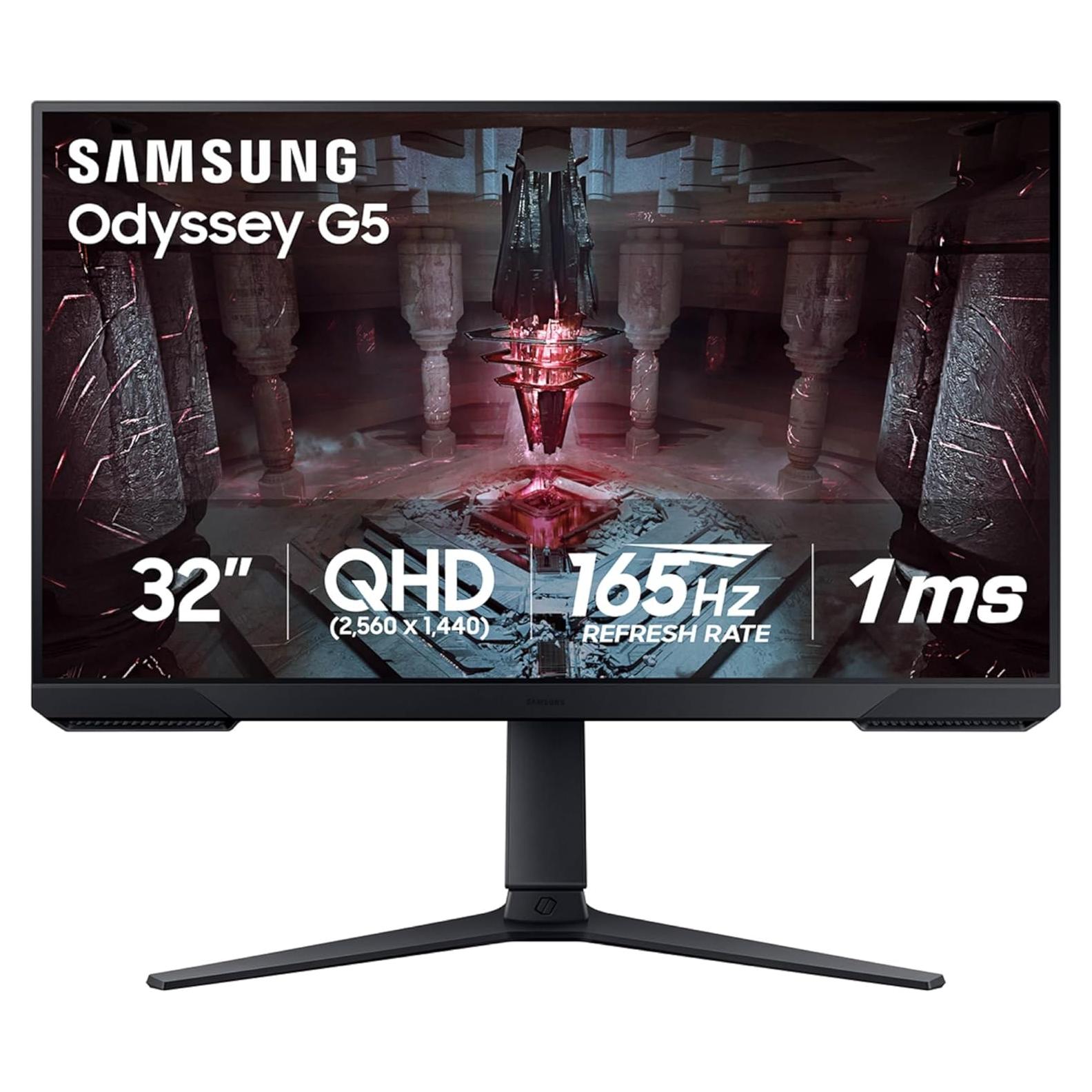 Monitor de Juegos Samsung Odyssey G51C 27" QHD 165Hz 1ms