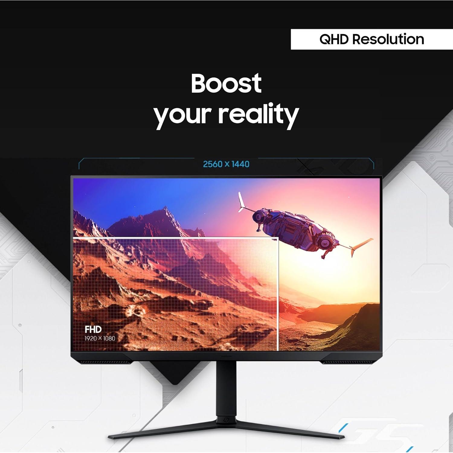 Monitor de Juegos Samsung Odyssey G51C 27" QHD 165Hz 1ms