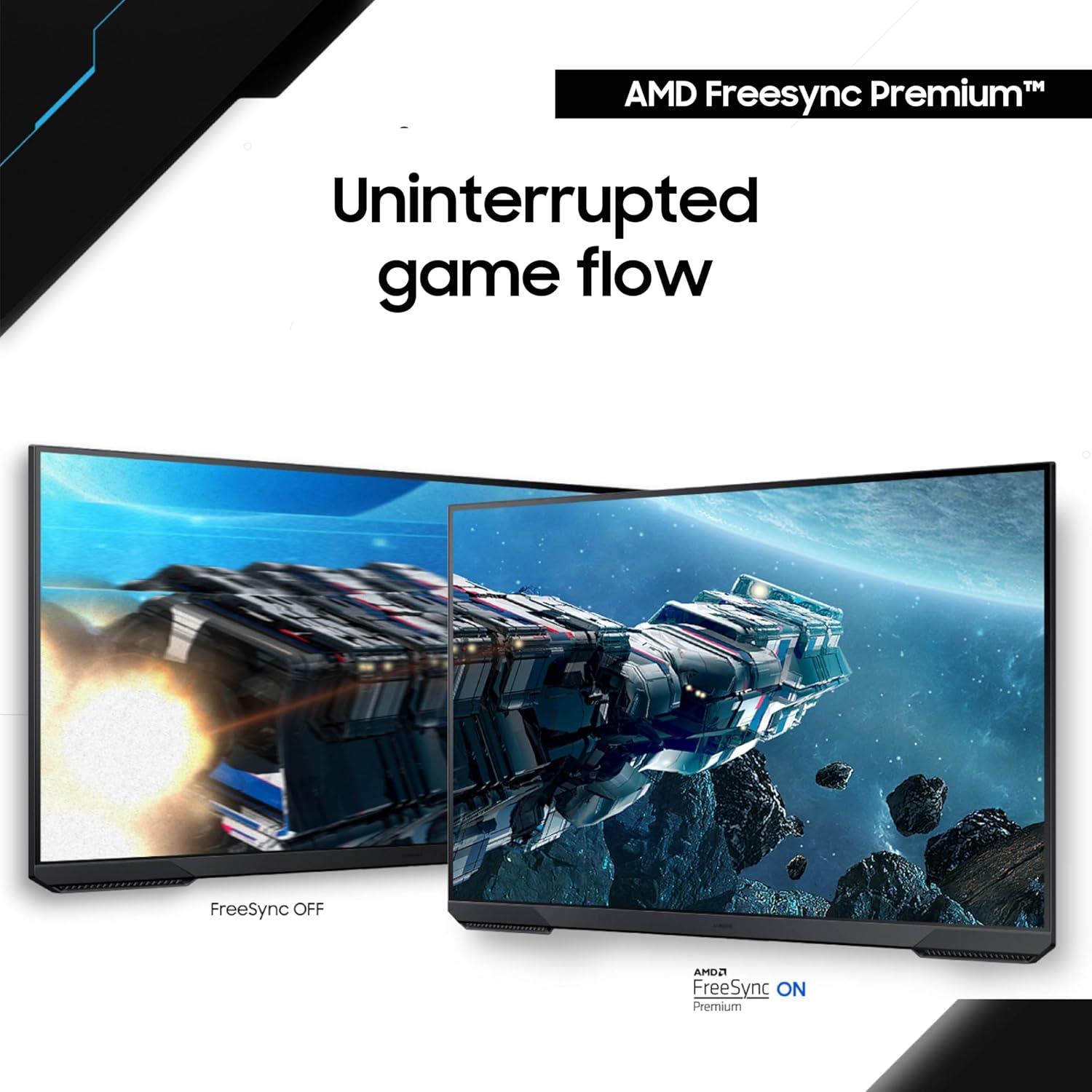 Monitor de Juegos Samsung Odyssey G51C 27" QHD 165Hz 1ms