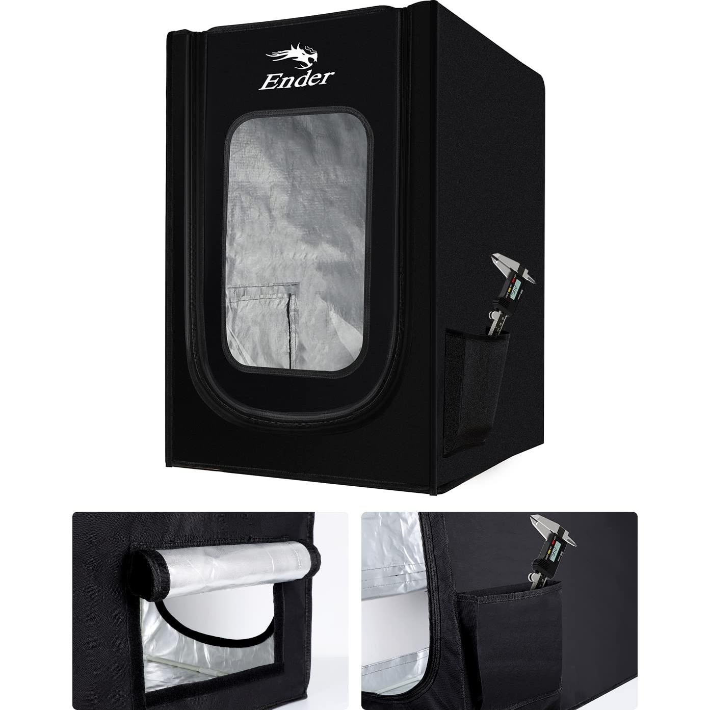 Carpa de Impresora 3D Creality Ender 3 a Prueba de Fuego 480x600x720mm