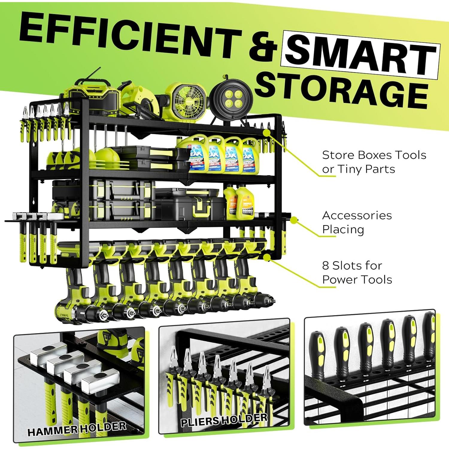 Organizador de Herramientas Eléctricas Hipidian 4 Niveles 136kg
