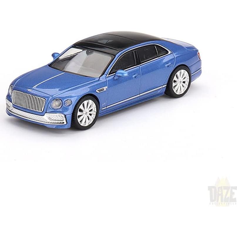 Miniatura Bentley Flying Spur 1:64 Edición Limitada Azul
