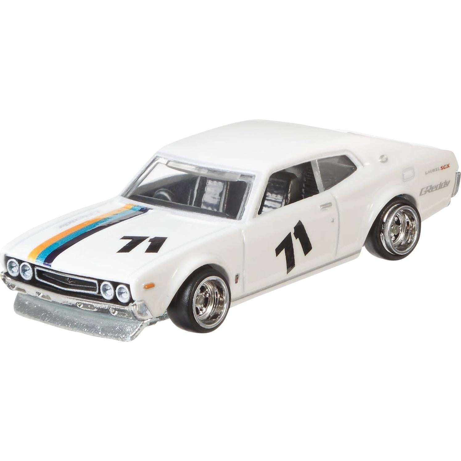 Transportador Hot Wheels FLF59 a escala 1:64 con coche