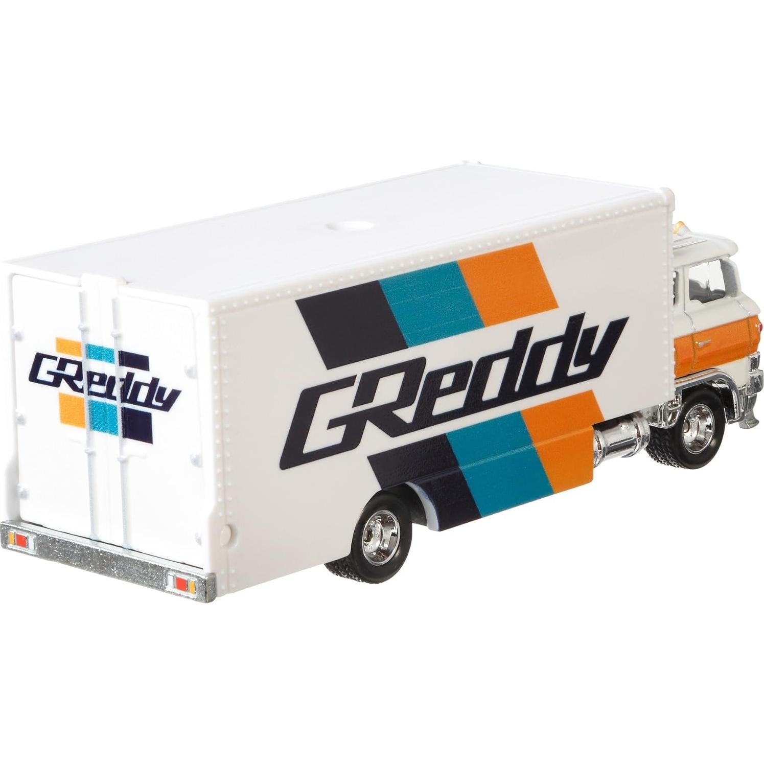 Transportador Hot Wheels FLF59 a escala 1:64 con coche