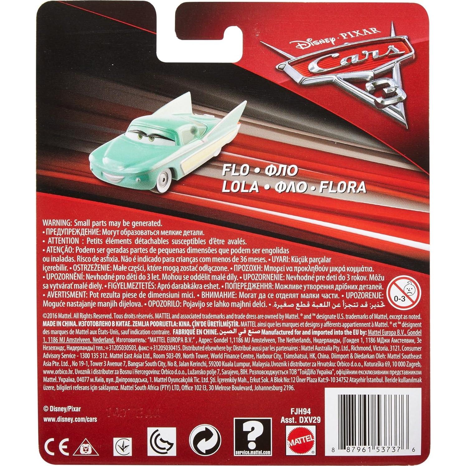 Vehículo a Escala 1:55 Disney Pixar Cars 3 - Mattel