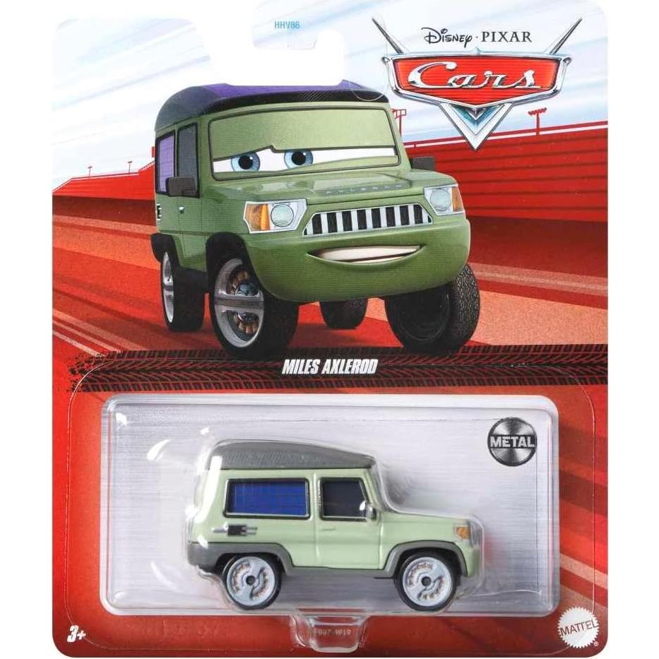 Coche de Juguete Metal Disney Pixar Cars Miles Axlerod 1:55