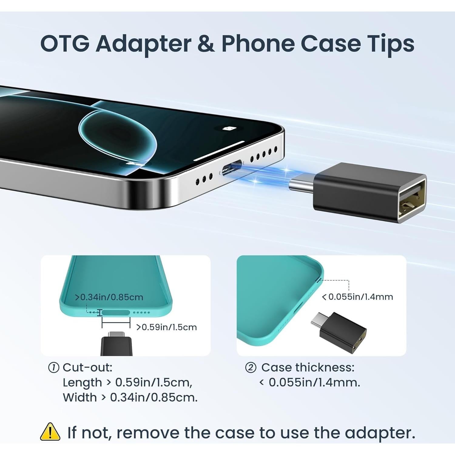 Kit Adaptador Carga USB Elebase 100W con Estuche Negro