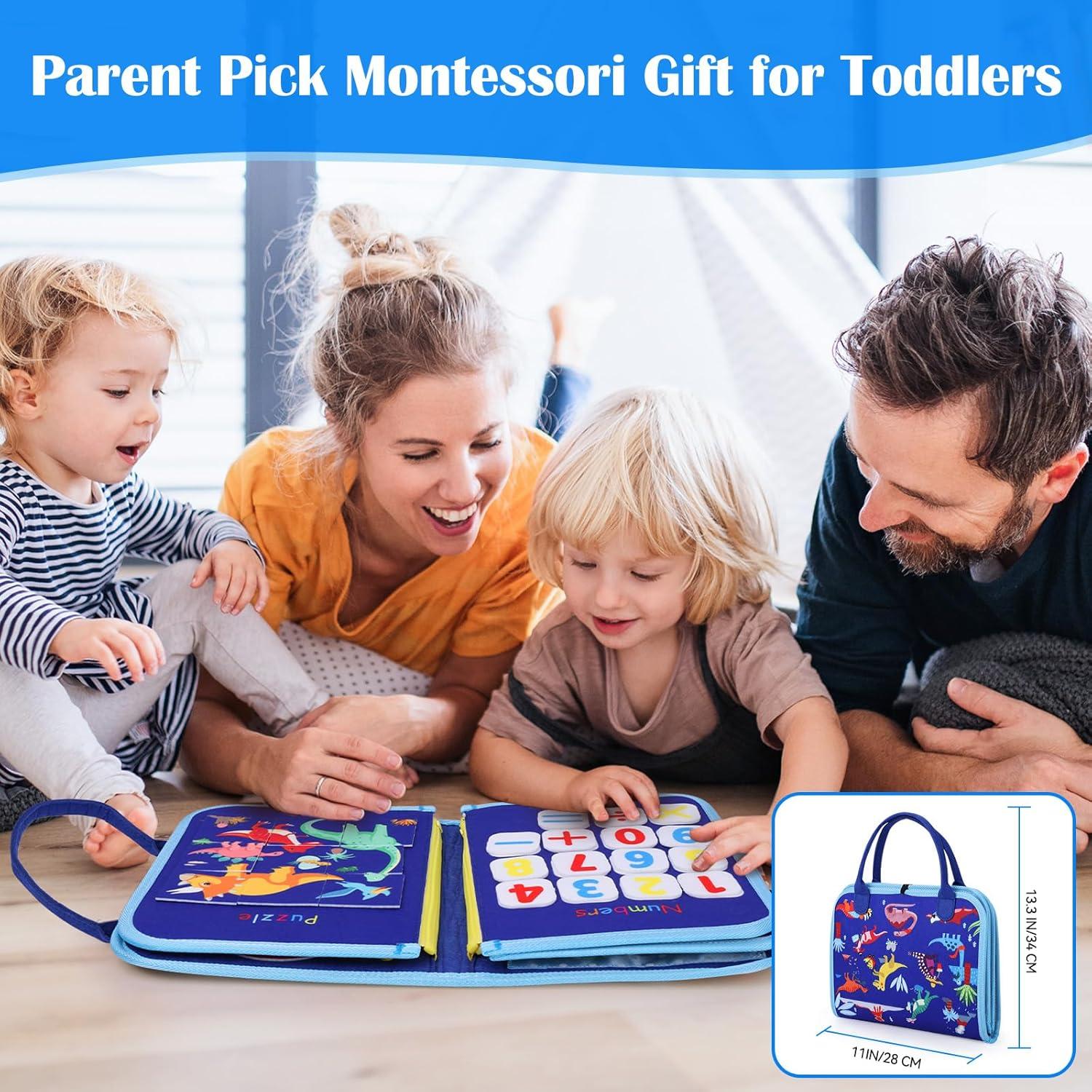 Tablero Ocupado Montessori Envyvip 20 Actividades 1-4 Años