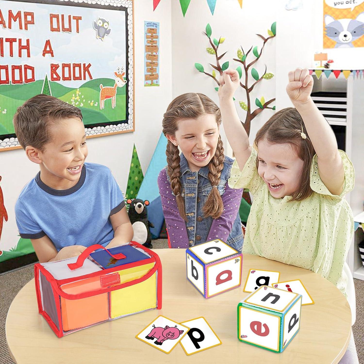 Juego Educativo de Dados Godery - Cubos de Enseñanza (2 Pzs)