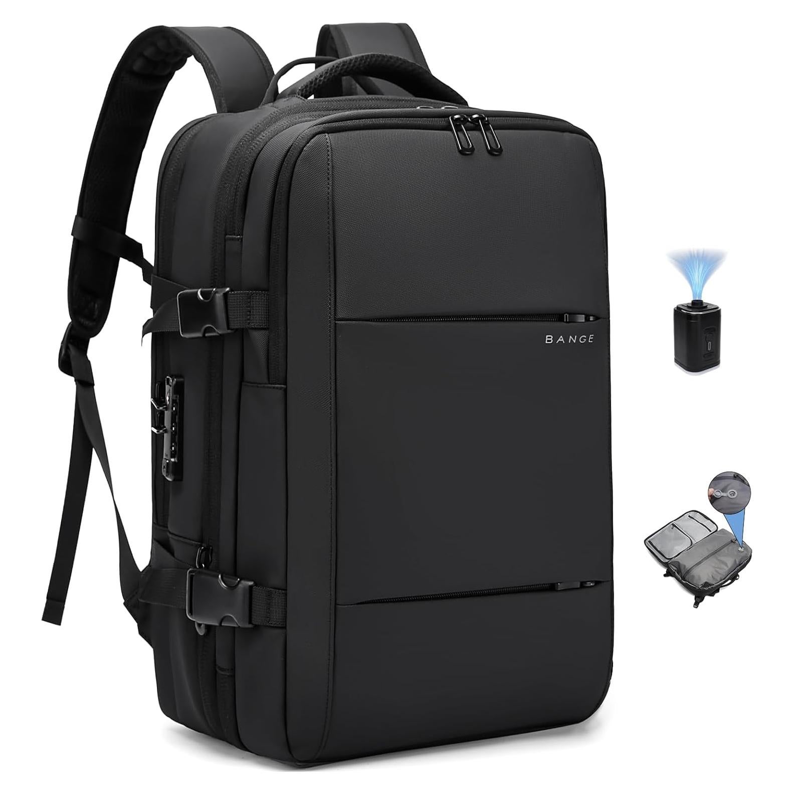 Mochila de Vacío BANGE 60L con Bomba y Cerradura Antirrobo