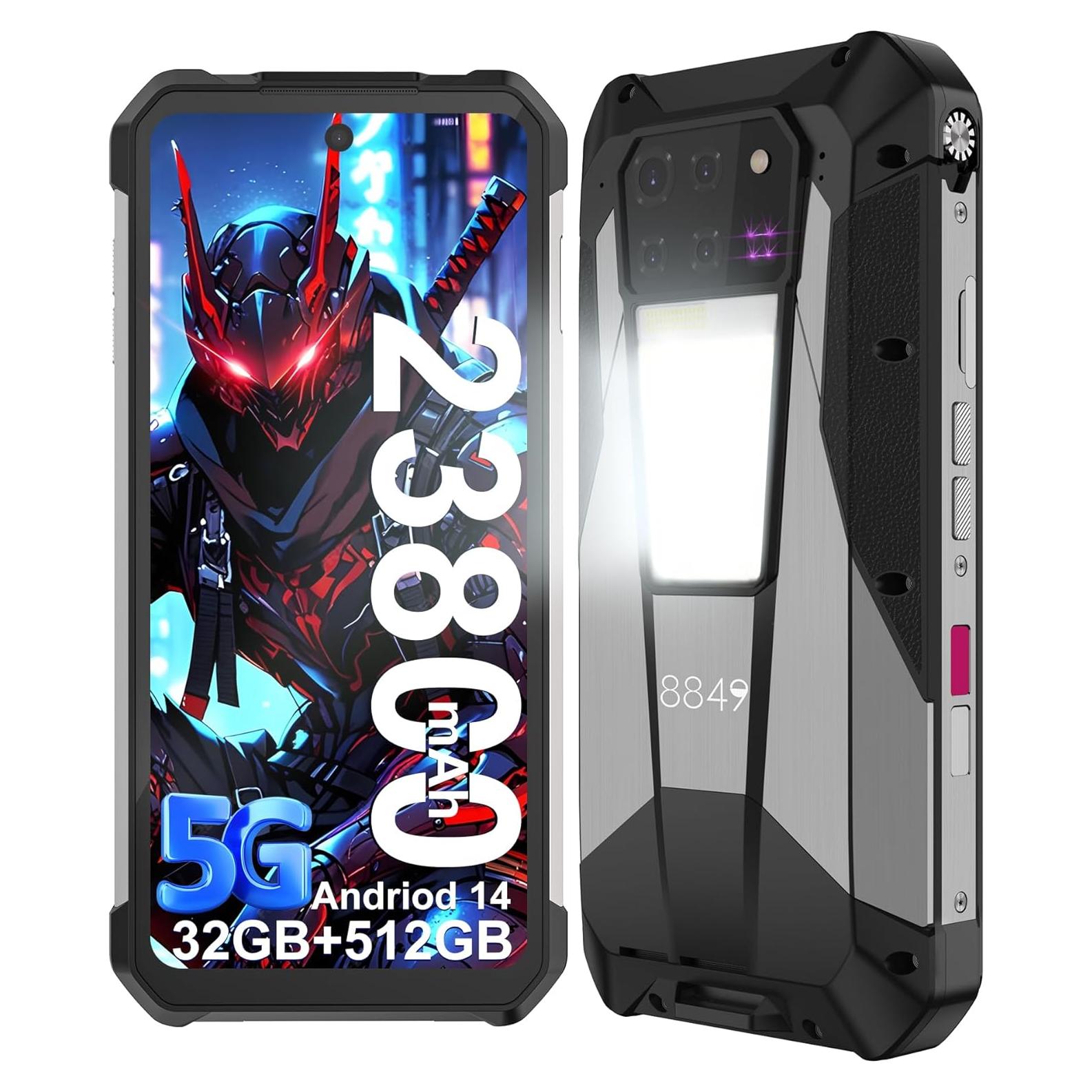 Smartphone Resistente 8849 Tanque 3 Pro 6.79" 23800mAh 5G