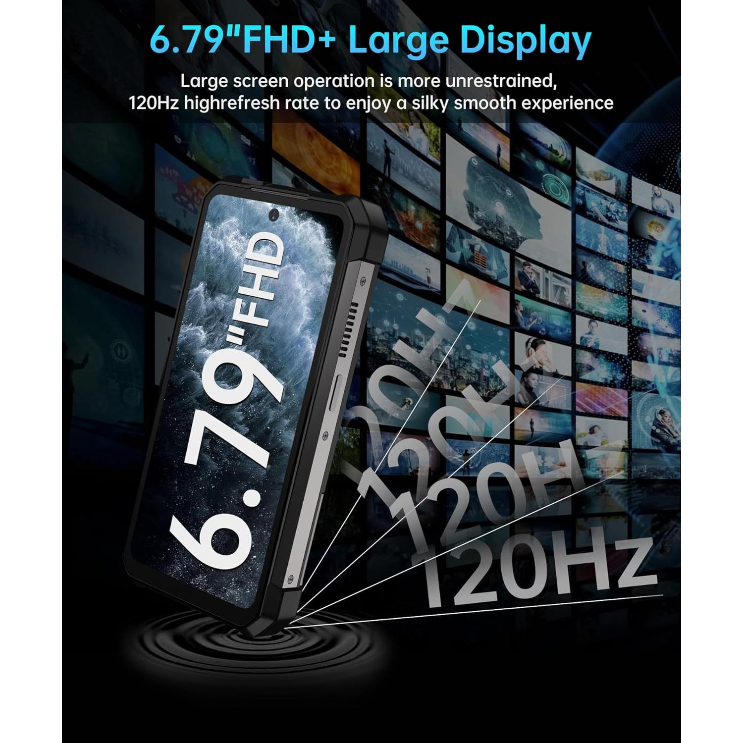 Smartphone Resistente 8849 Tanque 3 Pro 6.79" 23800mAh 5G