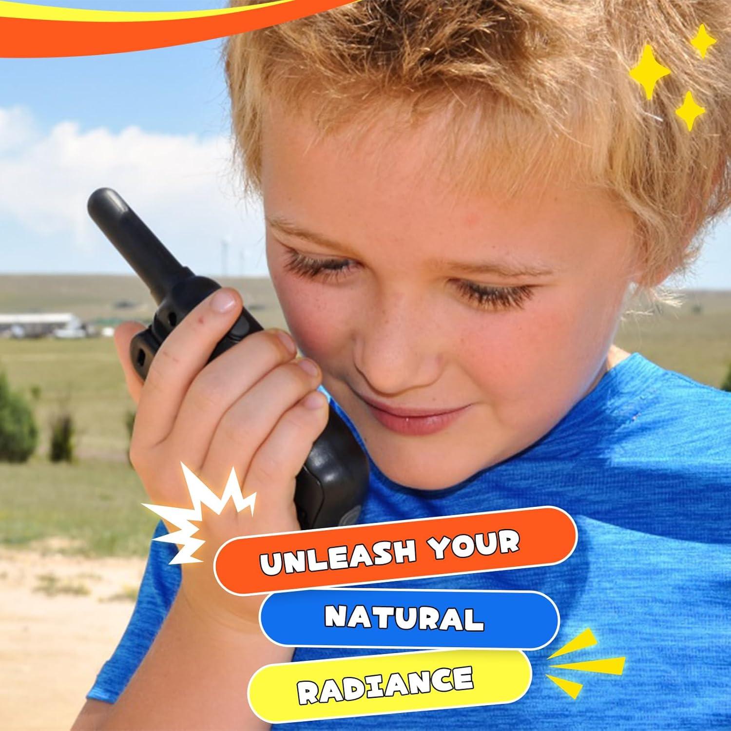 Walkie Talkies WisHouse para Niños y Adultos - 4 Unidades